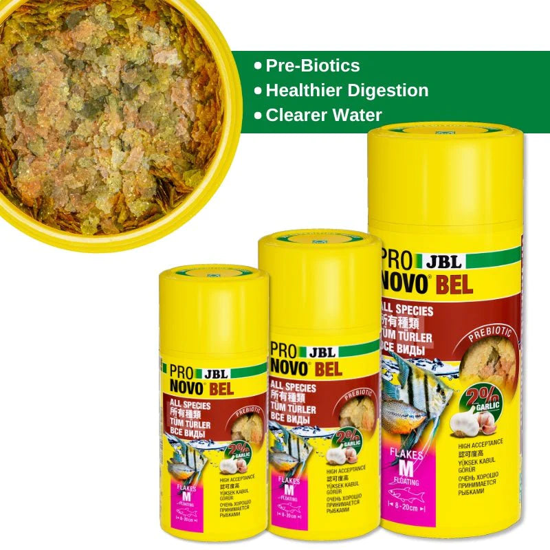 JBL ProNovo Bel Flakes M (For All Fishes)