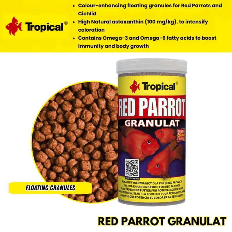 Tropical Red Parrot Granulat (high cartenoids for color)
