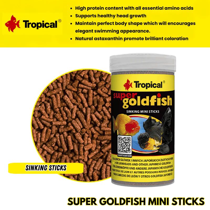 Tropical Super Goldfish Mini Sticks
