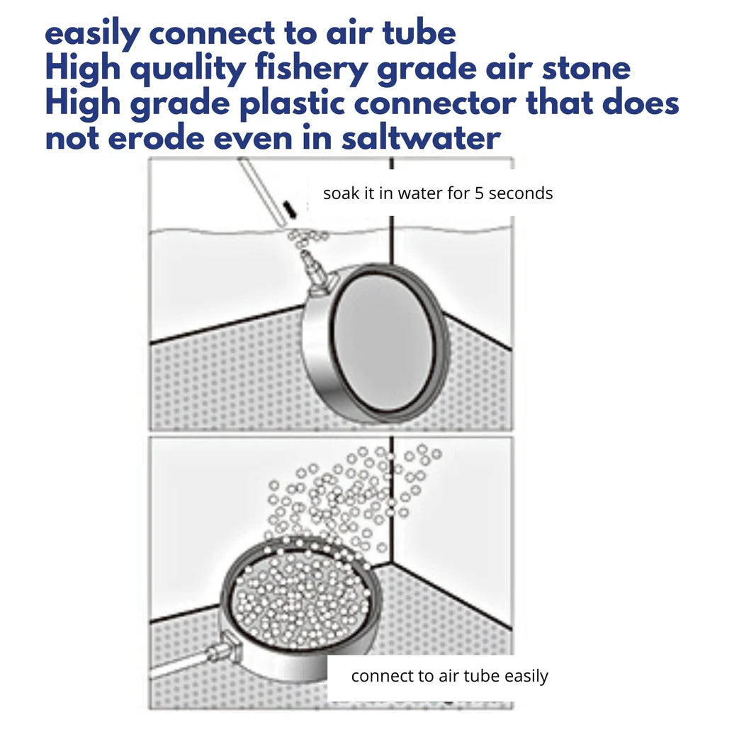 ANGEL AQUA Air Stone (Round Plate) 104 series