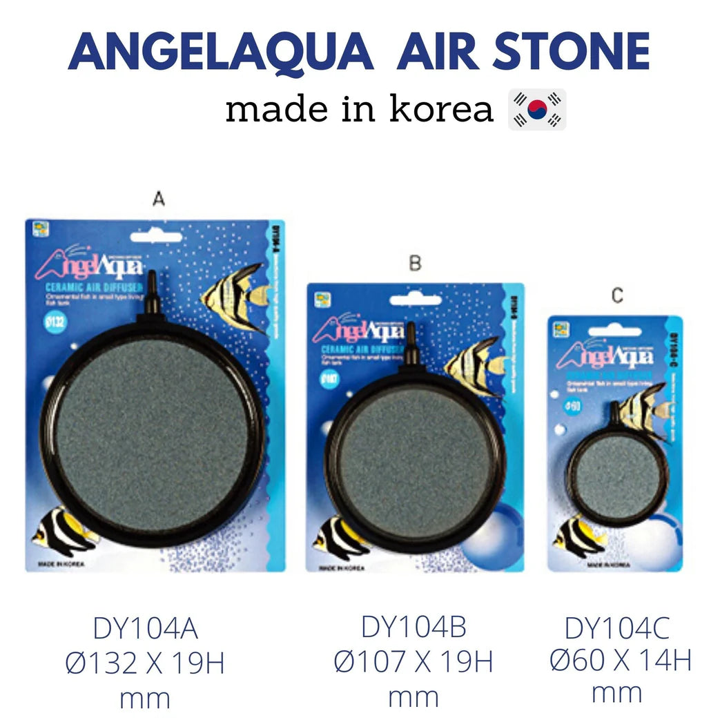 ANGEL AQUA Air Stone (Round Plate) 104 series