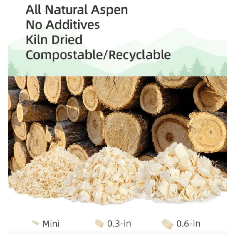 Niteangel Aspen Bedding (65L) Small Chips