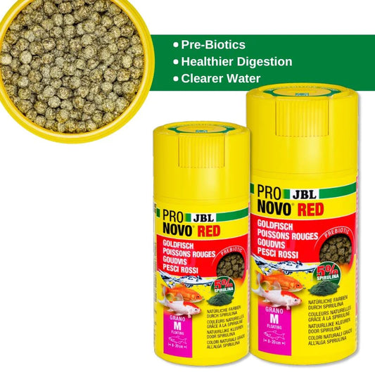 JBL ProNovo RED Grano M (Goldfish Floating Pellets)