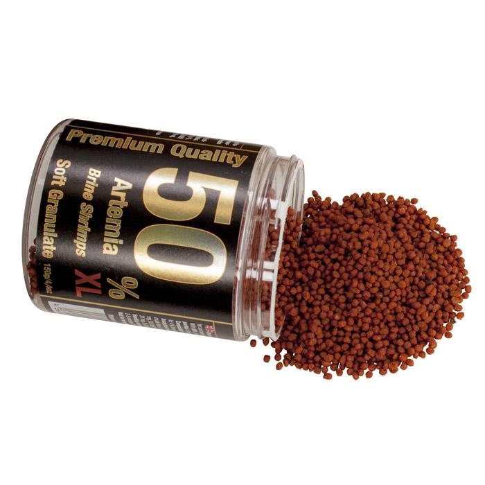 Artemia 50% soft granules XL premium granules ($150g)