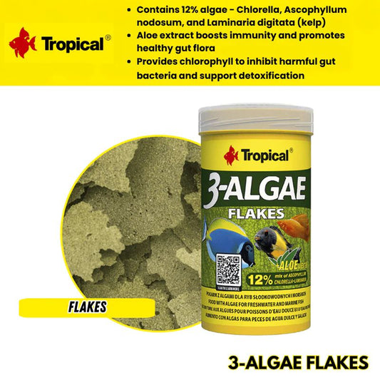 Tropical 3-Algae Flakes