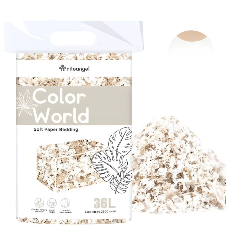 Niteangel Color World Soft Paper Bedding Mix (36L)