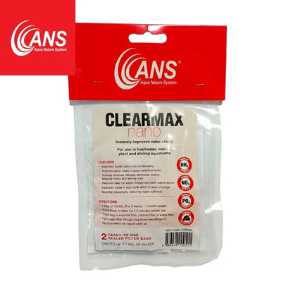ANS ClearMax Nano (2 Bags/Pack) - Crystal Clear Water in minutes