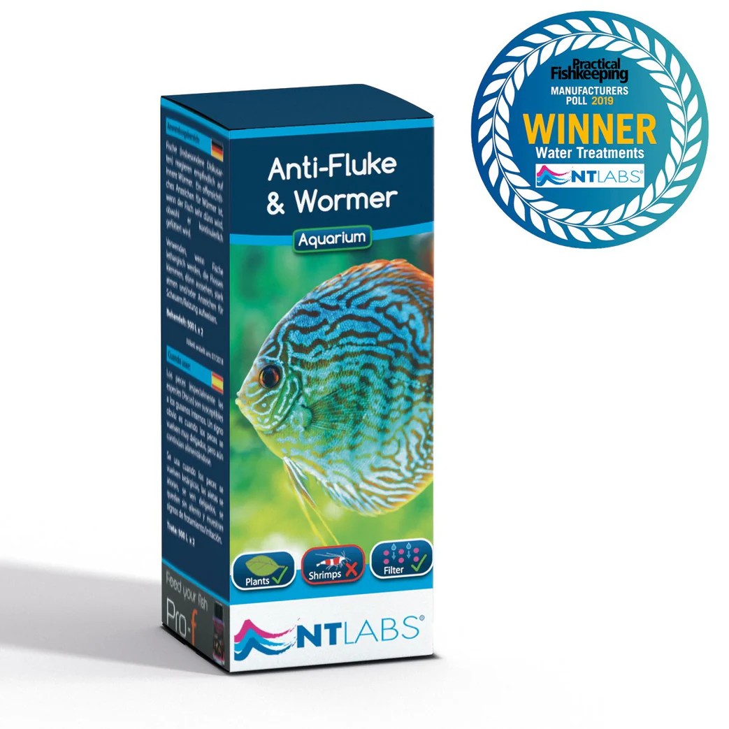 NT LABS Aquarium Anti-Fluke & Wormer (remove flukes and worms) 20ml