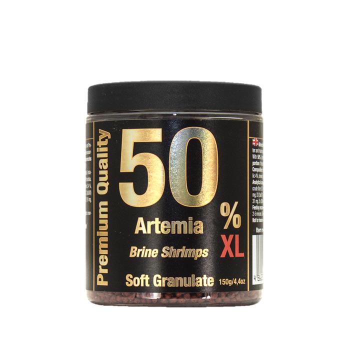 Artemia 50% soft granules XL premium granules ($150g)