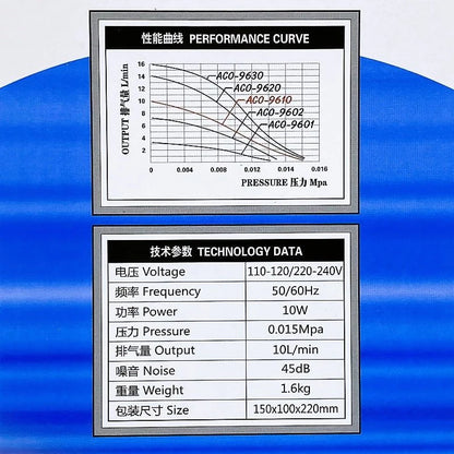 HAILEA Air pump ACO9610 (4 outlet)
