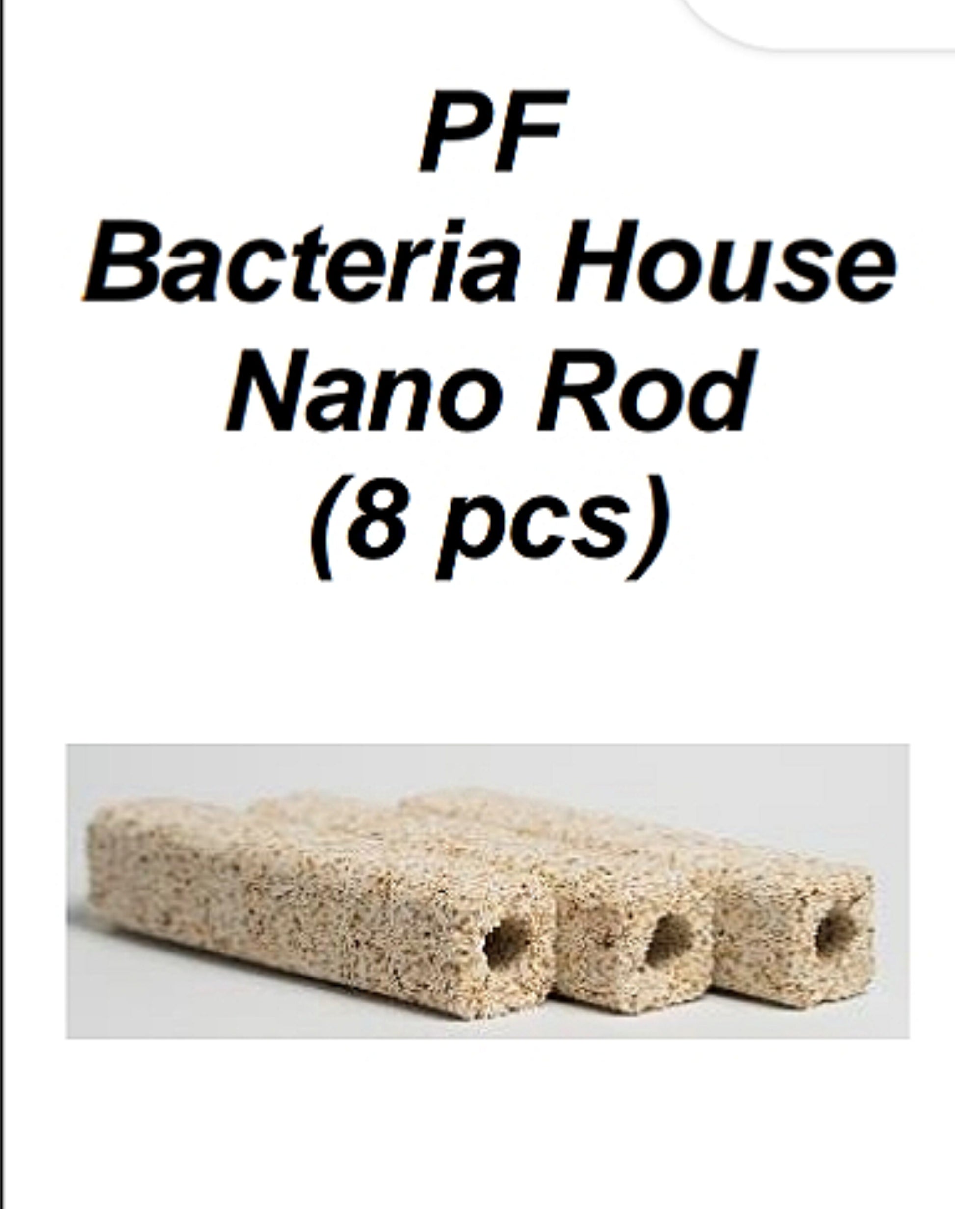 Filter Rods Nano PF Bacteria House Nano Rod (8 pcs) – Wildboar Fishroom