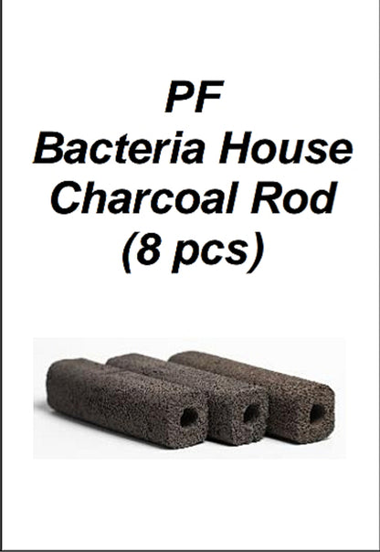 PF Bacteria House Charcoal Rod (8 pcs)