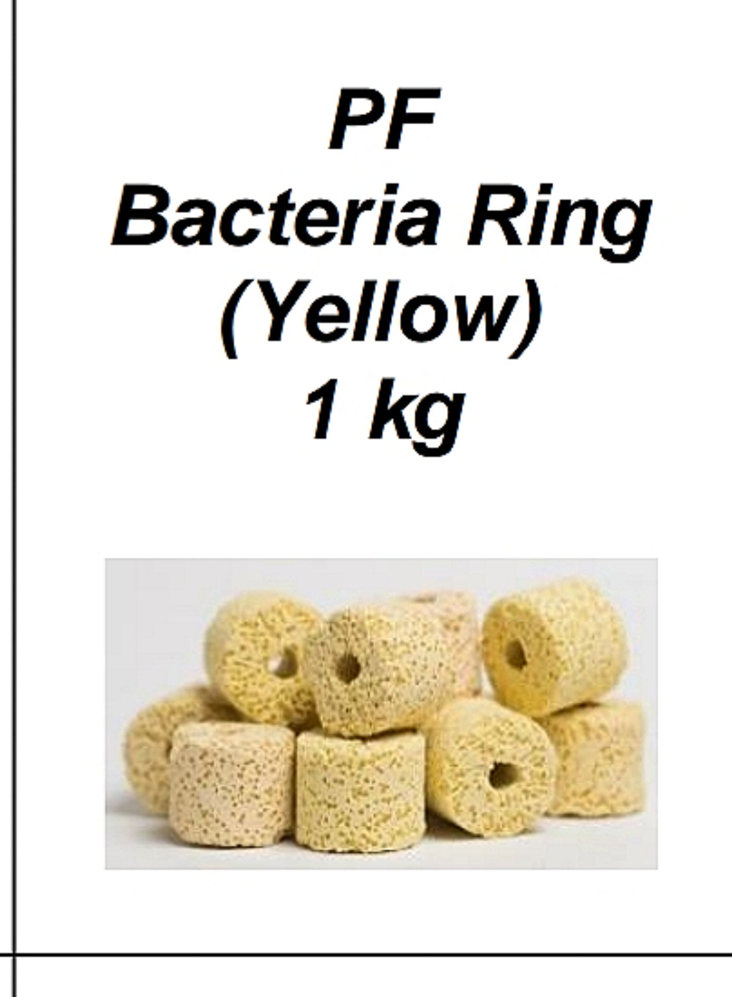 PF Bacteria Ring (yellow) 1kg
