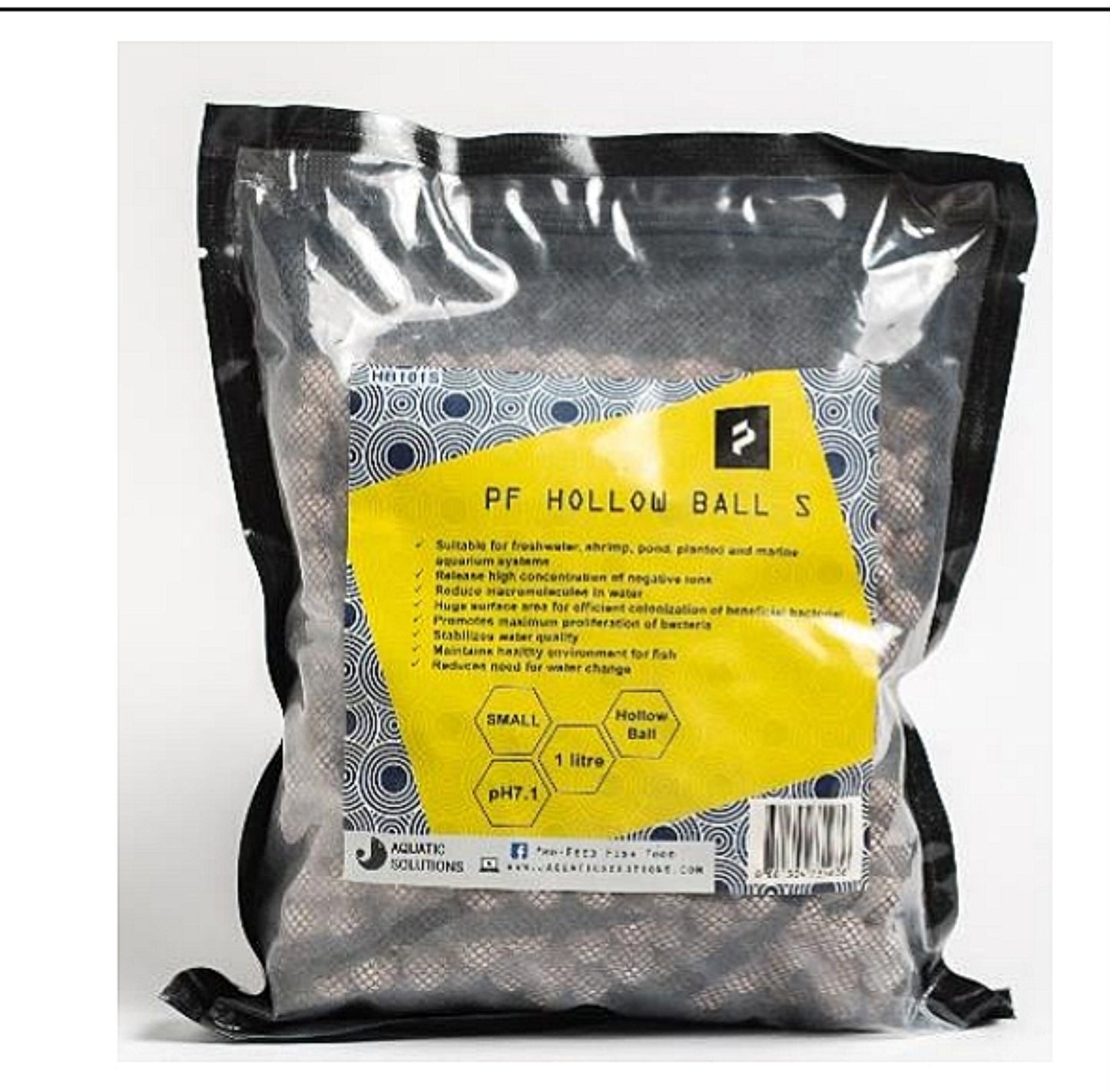 PF Hollow Balls (Small) 1 litre (1 - 1.2cm)