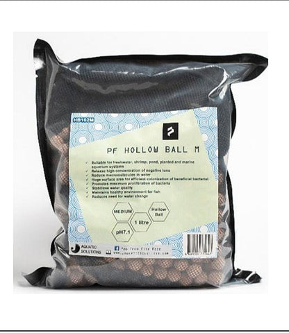 PF Hollow Balls (medium) 1 litre (1.2 - 1.5cm)