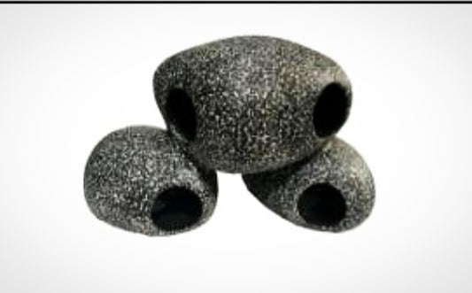 PF Stacked round stones with opening