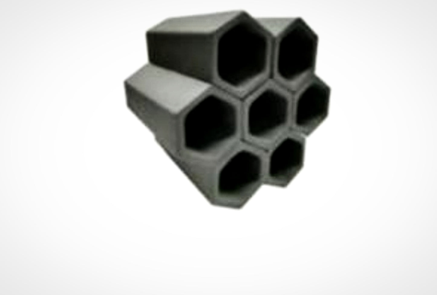 7 stacked haxagon grey cave