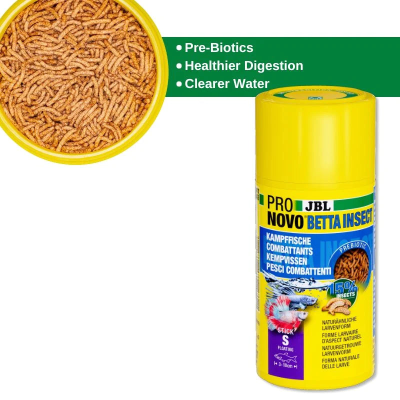 JBL PRONOVO BETTA INSECT STICK S (Insect Treat or Bettas)