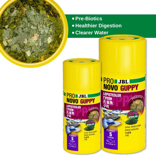 JBL ProNovo Guppy Flakes S (Colour Enhancing Flakes)