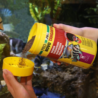 JBL Pronovo Tanganyika Grano M - (Granulated aquarium staple food for predatory cichlids) 1000ml
