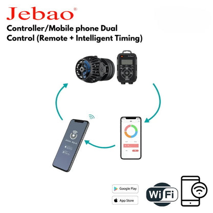 JEBAO EOW Wave Controller/Wi-Fi Mobile phone, Dual Control