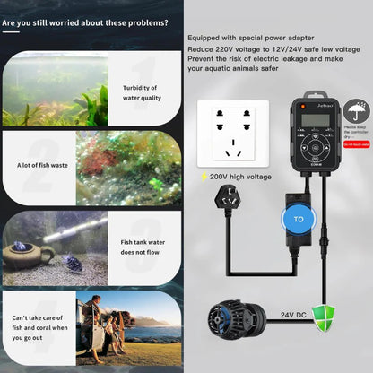 JEBAO EOW Wave Controller/Wi-Fi Mobile phone, Dual Control