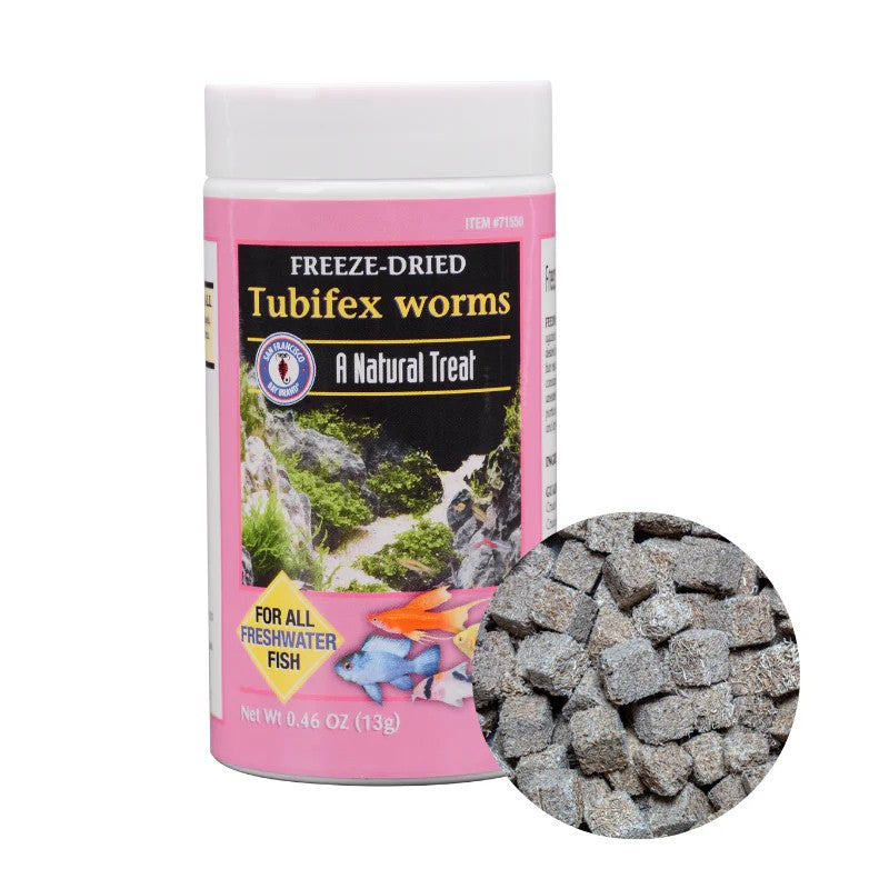 SFBB Freeze Dried TUBIFEX WORMS