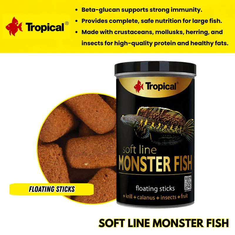 Food Fish Soft Tropical Soft Line Monster Fish (Premium color enchancer) – Wildboar ...
