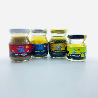 UHT Water Flea / Moina Macrocopa - 75g (Bottled)