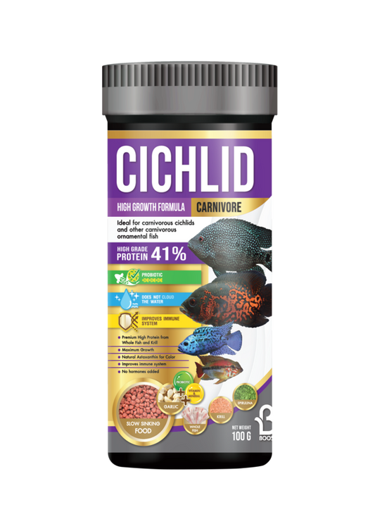 BOOST Cichlid Carnivore (Slow Sinking / 100g)