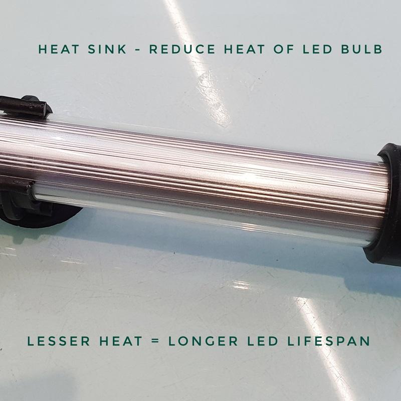 FROK Submersible Led (Multi) (controllable led colour - 5mode) FK (40-180cm)