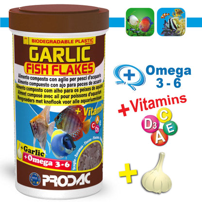 Prodac Garlic Fish Flakes