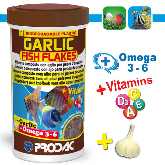 Prodac Garlic Fish Flakes
