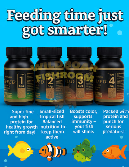 Pro-feed micro pellets type 0 to 4