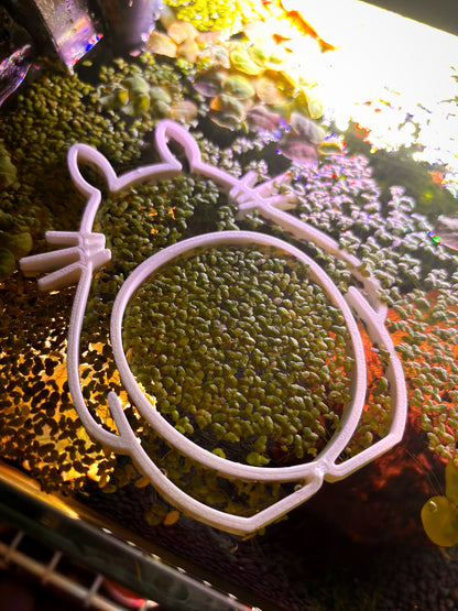 Floating feeding plate (Totoro)