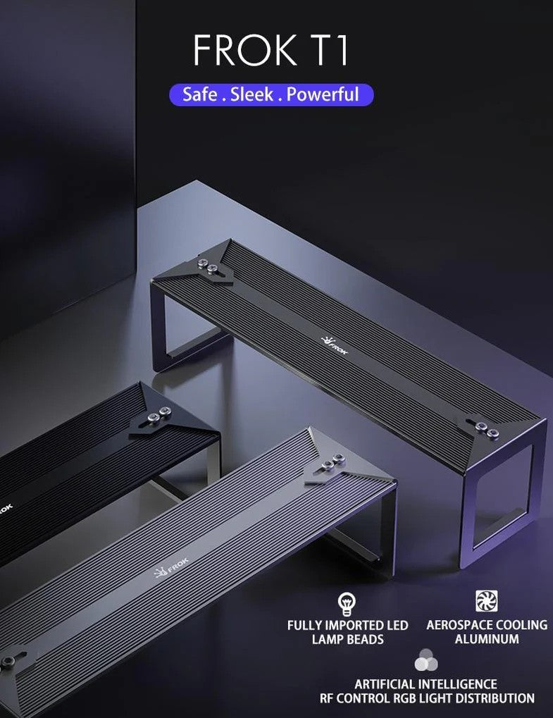 FROK T1-M LED RGB (Slim) Controllable With Remote Control